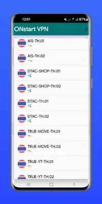 ONstart VPN android App screenshot 4